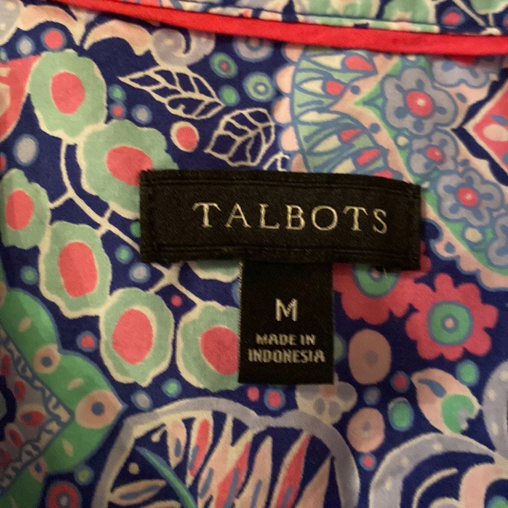 Talbots medium top - Picture 2 of 2